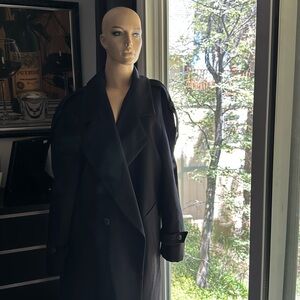 Trench Coat, heave wool non size but fits large P2